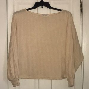 Cream light weight sweater